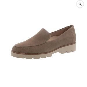 Vionic Kensley Suede Slip On Loafers Taupe size 12‎ New With Tags